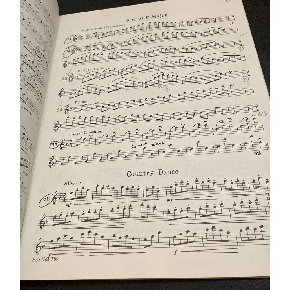 PRO ART FLUTE PICCOLO METHOD Book‎ 2 PEASE Learn Play Instructional Text Course - Picture 4 of 5